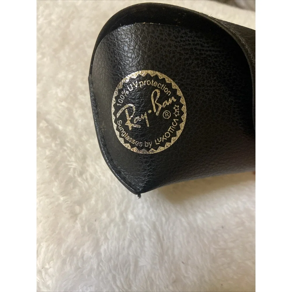 Authentic Ray Ban Sunglasses Soft Leather Case Holder